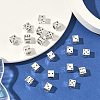 Tibetan Style Alloy European Beads X-TIBE-Q050-132AS-LF-4