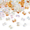 70Pcs 7 Colors Electroplate Glass Beads FIND-TA0010-09-3