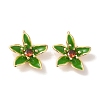 Brass Enamel Pendants KK-S368-13G-01-1