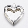 Brass Locket Pendants X-KK-N0116-014S-1
