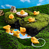 Wool Felt Duck AJEW-WH0455-335-4