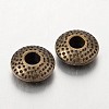 Tibetan Style Alloy Spacer Beads X-TIBEB-R011-AB-LF-2