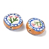 Handmade Porcelain Beads PORC-C008-04B-3