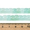 Baking Paint Crackle Glass Beads Strands DGLA-N019-02A-06-4