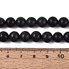 Natural Black Gold Gemstone Beads Strands G-Q601-13A-09-5
