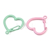 Baking Paint Alloy Key Snap Hook Clasps for Keychains FIND-T073-03M-2