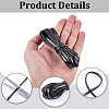2 Bundles Flat PU Leather Braided Cord OCOR-CL0001-18B-6