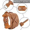 Imitation Leather Cord Bracelets for Men BJEW-CL0001-55B-6
