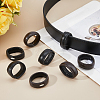 24Pcs 2 Colors PU Imitation Leather Loop Keepers DIY-FH0011-03-4