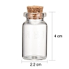 Glass Jar Glass Bottles Bead Containers AJEW-S074-02B-3