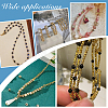 90Pcs 3 Styles Rack Plating Brass Spacer Beads KK-PH0012-66-5
