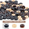 900Pcs 3 Colors Natural Maple Wood Beads WOOD-SP0001-94-2