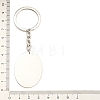 Tarnish Resistant 304 Stainless Steel Keychain STAS-H405-17P-3