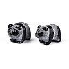 Natural Obsidian Panda Display Decorations G-T144-81A-1