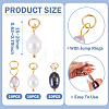 30Pcs 3 Styles Natural Freshwater Pearl Pendants PALLOY-TAC0306-4