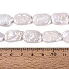 Natural Baroque Pearl Keshi Pearl Beads Strands PEAR-S020-D14-5