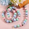 26Pcs 26 Style Silicone Alphabet Beads for Bracelet or Necklace Making SIL-SZ0001-01D-5