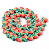 Handmade Polymer Clay Beads Strands CLAY-N008-002B-2