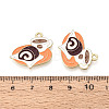 Alloy Enamel Pendants PALLOY-T093-19G-3