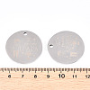 Non-Tarnish 201 Stainless Steel Pendants STAS-T064-38P-18-3