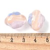 Two Tone Transparent Acrylic Beads OACR-D304-01E-3