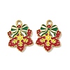 304 Stainless Steel Enamel Pendants STAS-L300-012G-33-1