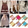 6 Colors Polyamide Pleated Elastic Lace Trim EW-FG0001-04-5