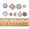 100G Plating Acrylic Beads OACR-FS0002-02-5
