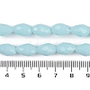 Opaque Solid Color Imitation Jade Beads Strands GLAA-N005-P6mm-D11-4