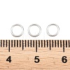 Brass Closed Jump Rings KK-D257-01P-04-3