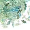 Two Tone Imitation Gemstone Style Acrylic Beads AC-CBA6852-01M-1