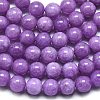 Natural Malaysia Jade Beads Strands G-L645-A01-8mm-18-4