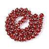 Handmade Gold Sand Lampwork Beads LAMP-N038-01E-2