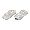 Non-Tarnish 304 Stainless Steel Pendants STAS-E182-10P-2