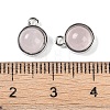 Natural Rose Quartz Pendants G-K372-03P-12-3