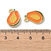 Fruit Alloy Enamel Charms PALLOY-S058-01LG-30-3