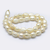Natural Cultured Freshwater Pearl Beads Strands PEAR-K004-03C-01-2