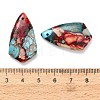 Dyed Natural Imperial Jasper Pendants G-H355-02C-3