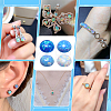 4Pcs 4 Colors Resin Imitation Opal Cabochons RESI-PH0002-71-5