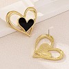 Zinc Alloy Acrylic Stud Earrings FS-WGDBD25-01-3