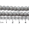 Opaque Glass Beads Stands LS-EGLA-A035-P6mm-D22-5