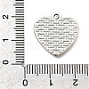 Tibetan Style Alloy Pendant Cabochon Settings for Enamel FIND-D042-09B-AS-3