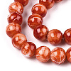 Drawbench Glass Round Beads GLAD-WH0001-01-22-3