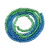 Transparent Glass Beads Strands GLAA-N074-01A-09-3