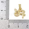 Brass Pendants KK-Z123-22G-01-3