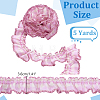 5Yards Polyester Ruffled Trimming DIY-GA0010-17-2