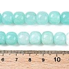 Dyed Natural White Jade Beads Strands G-T138-S09-5