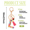 Fruit Series Letter Resin Keychains KEYC-TAC0033-02L-3