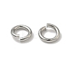 Tarnish Resistant 304 Stainless Steel Open Jump Rings X-STAS-R065-42-4