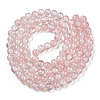 Transparent Crackle Baking Painted Glass Beads Strands DGLA-T003-01C-13-2